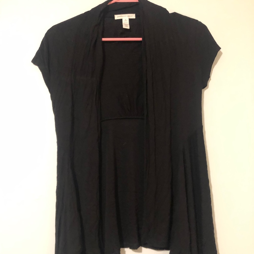 short sleeved cartigan